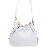 Ravello Borsa a spalla da donna Vera pelle 8977-BIANCO Gave Lux
