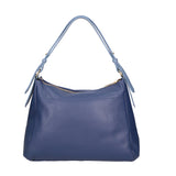 Vladimira Borsa a spalla da donna Vera pelle 06675-D24 BLU + D41 C.ZUCC. Gave Lux