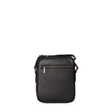 Borsa a tracolla uomo vera pelle Casual PC3173-NERO Northampton Polo Club
