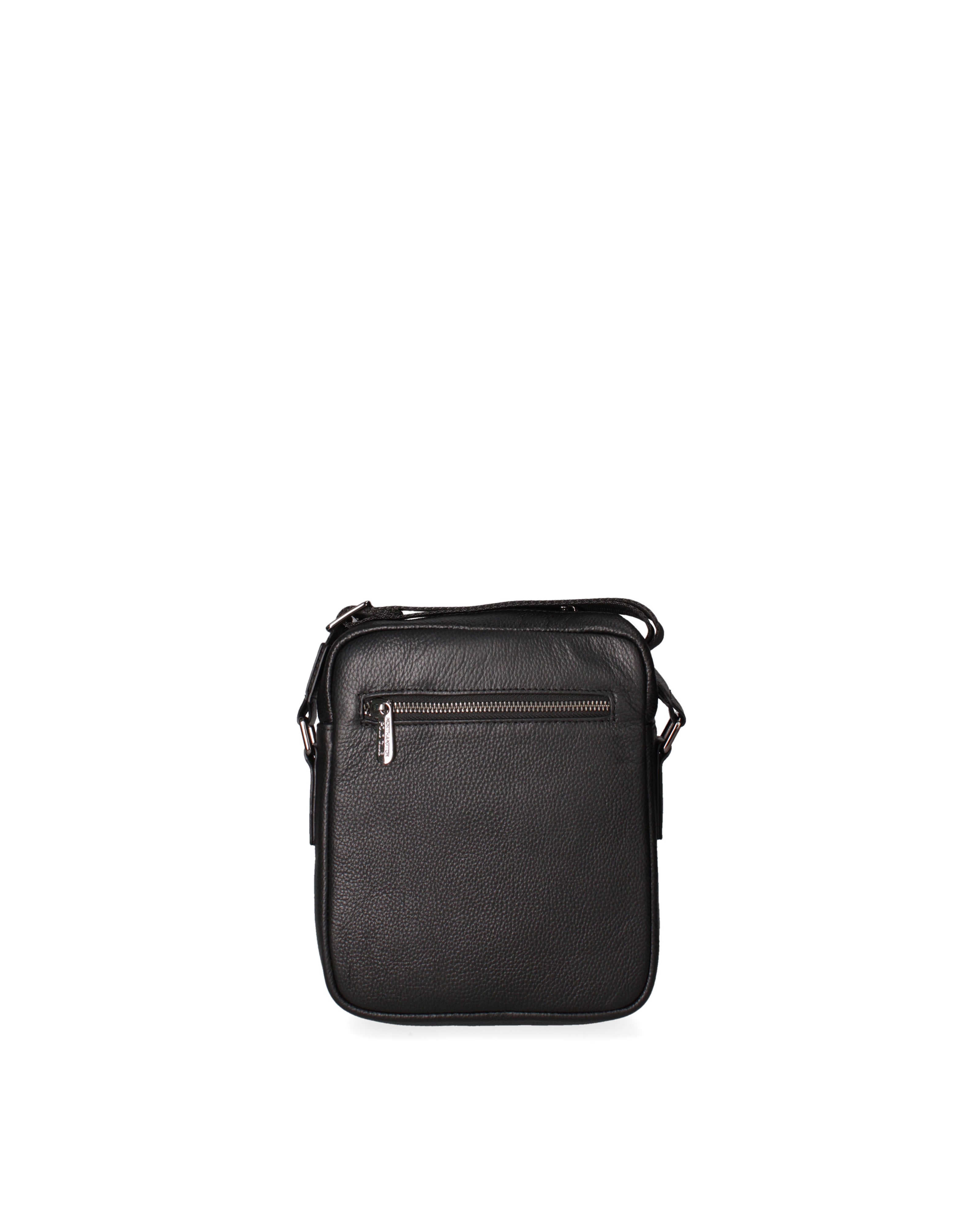 Borsa a tracolla uomo vera pelle Casual PC3173-NERO Northampton Polo Club