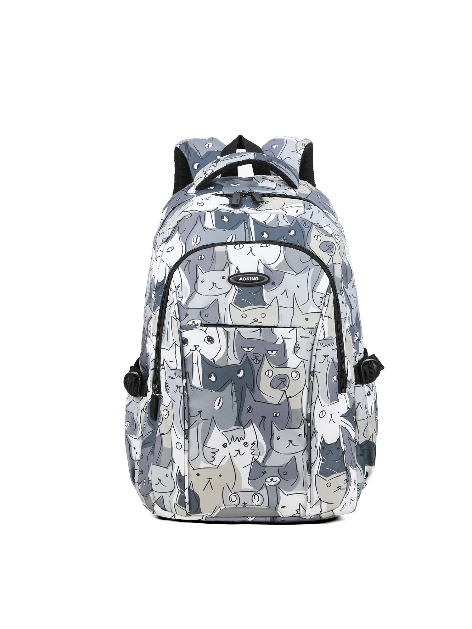 Zaino unisex Felino Casual GN62070-A-GREY Aoking