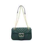 Siviglia Borsa a tracolla da donna Ecopelle VT-206-VERDE 19V69 Italia