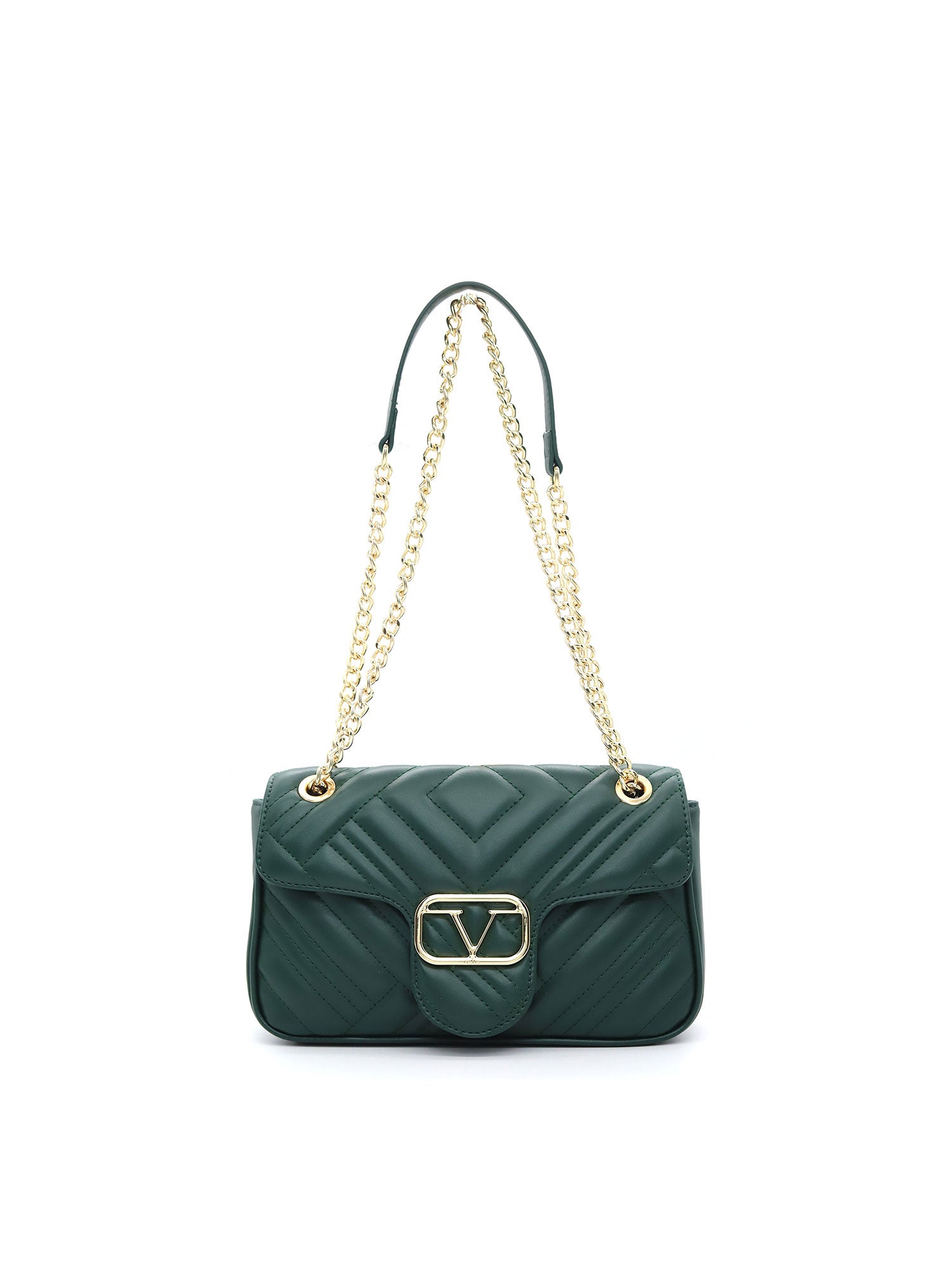 Siviglia Borsa a tracolla da donna Ecopelle VT-206-VERDE 19V69 Italia