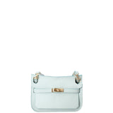 Katie Borsa a tracolla da donna 100% vera pelle 07145-D102 CIELO Viola Castellani