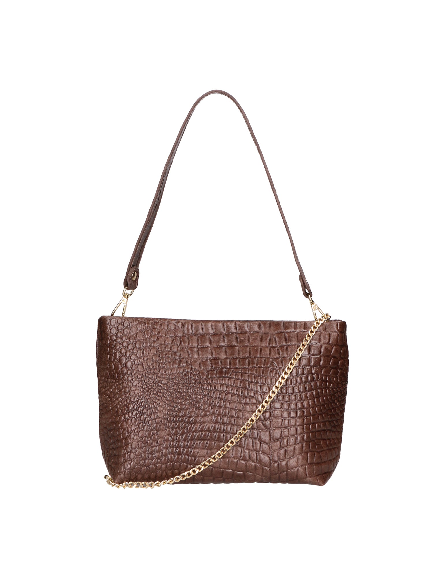 Lorelei Borsa a spalla da donna Vera pelle croco 06498-015 T.MORO Gave Lux