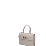 Borsa a mano da donna Vera pelle 07161-D86 GRIGIO PERLA Roberta Rossi