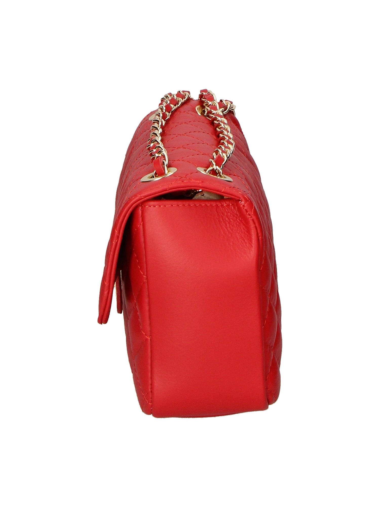 Clizia Borsa a spalla da donna Vera pelle 6078-S08 ROSSO Gave Lux