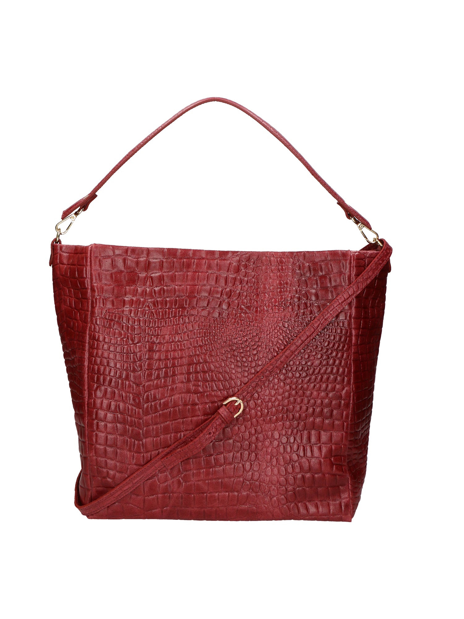 Valtera Borsa a spalla da donna Vera pelle 06500-037 BORDO Gave Lux