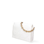 Borsa a spalla da donna Ecopelle DC3122-2-WHITE Diana&co