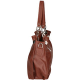Ereba Borsa a mano da donna Made in Italy 100% pelle 3305-S34 BORDO Gave Lux