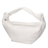 Lunaria Borsa a spalla da donna Vera pelle 06007-BIANCO WHITE Gave Lux