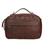 Vera Pelle 6542-BORDO BORDEUX Borsa a mano unisex Modello Avelon Gave Lux