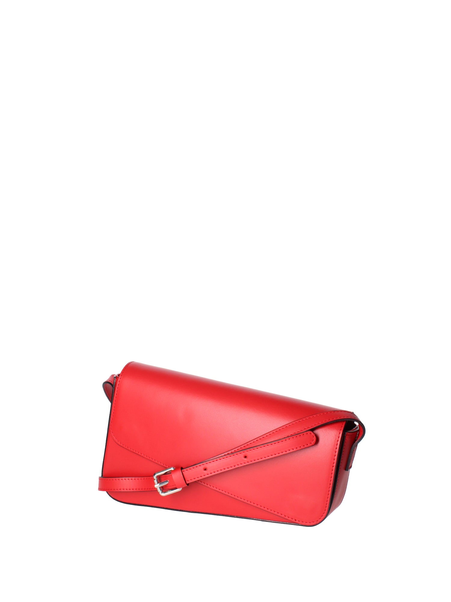 Borsa a tracolla da donna Vera pelle 07223-L214 ROSSO Roberta Rossi