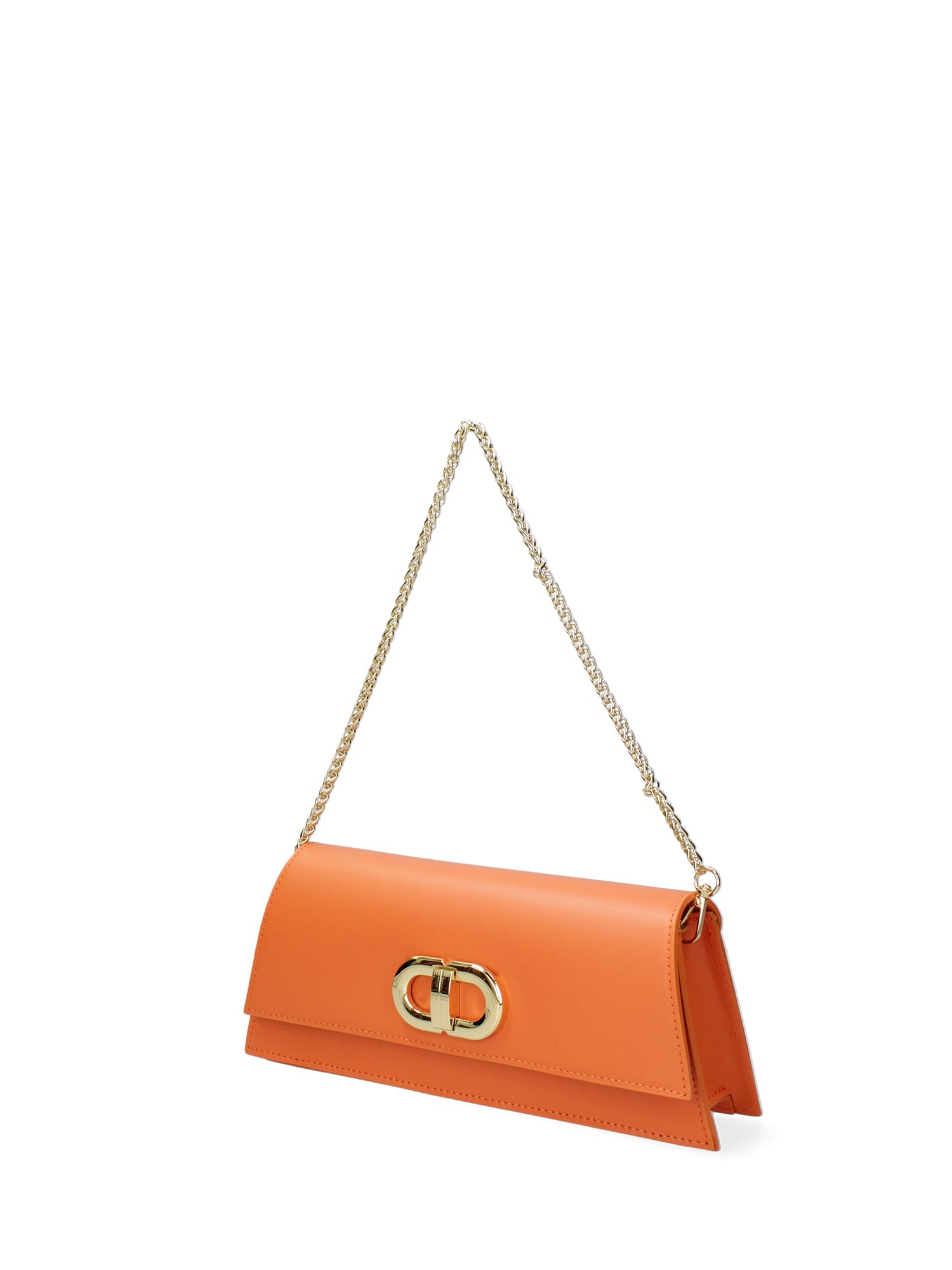 Borsa a spalla da donna Vera pelle 07313-L811 ARANCIO Roberta Rossi