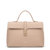 Borsa a mano da donna 100% pelle vegana PU 755-2PT-CAFFELATTE Diana&co