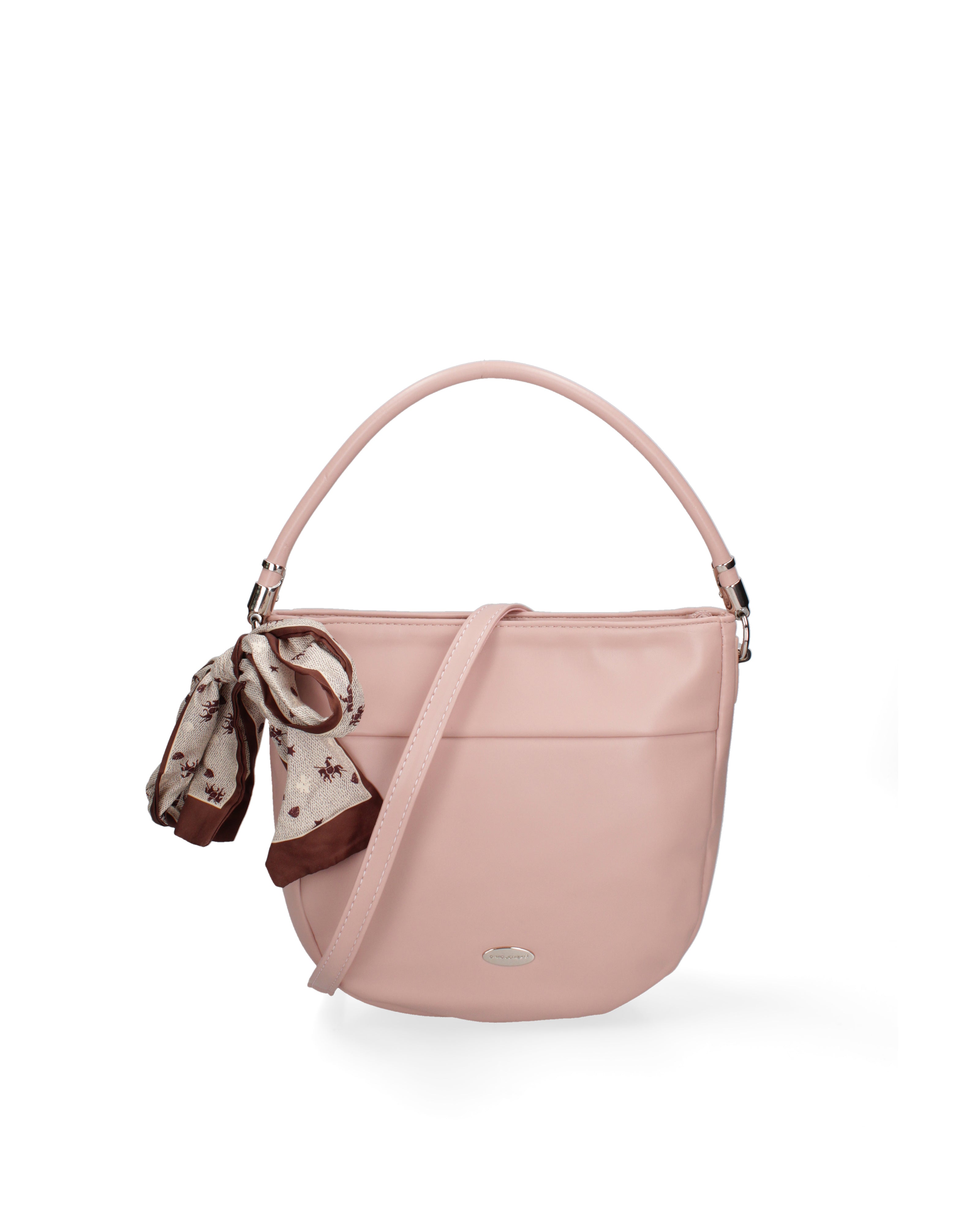 Borsa a mano da donna Ecopelle vegana CM6486-PINK David Jones