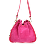 Ravello Borsa a spalla da donna Vera pelle 8977-FUXIA Gave Lux