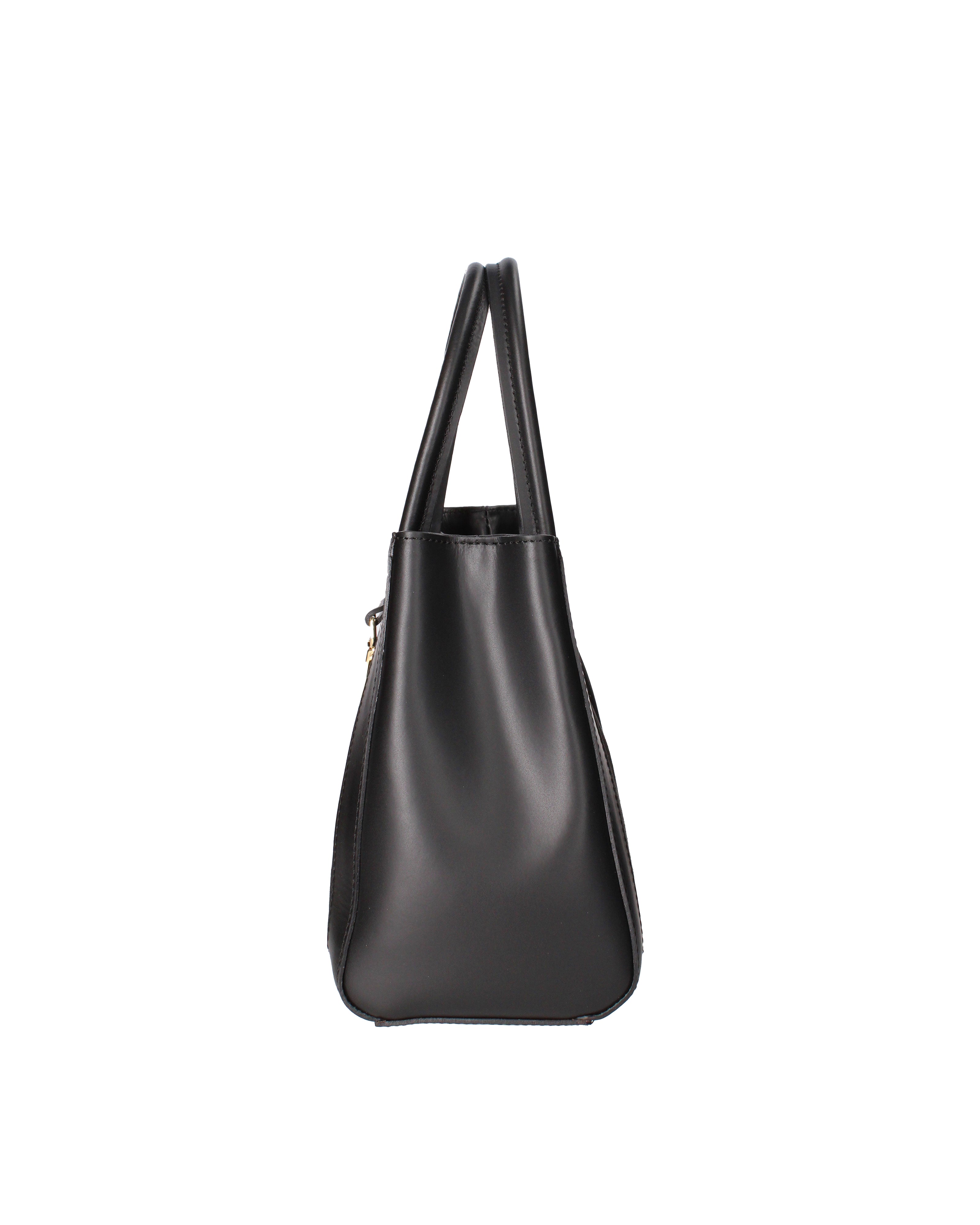 Jordana Borsa a mano da donna Vera pelle e suede 07150-NERO Viola Castellani