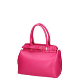 Borsa a mano da donna Vera Pelle 07146-D02 FUXIA Viola Castellani