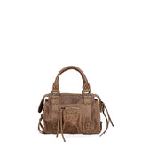 Erisia Borsa a spalla da donna Vera pelle 06091-NOCCIOLA Gave Lux