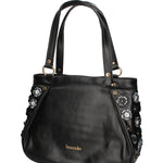 Amaranta Ultra Borsa a spalla da donna 100% pelle B17241-NERO Braccialini