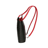 Chanel 3005-20 NERO 12 ROSSO Zaino da donna in vera pelle Gave Lux