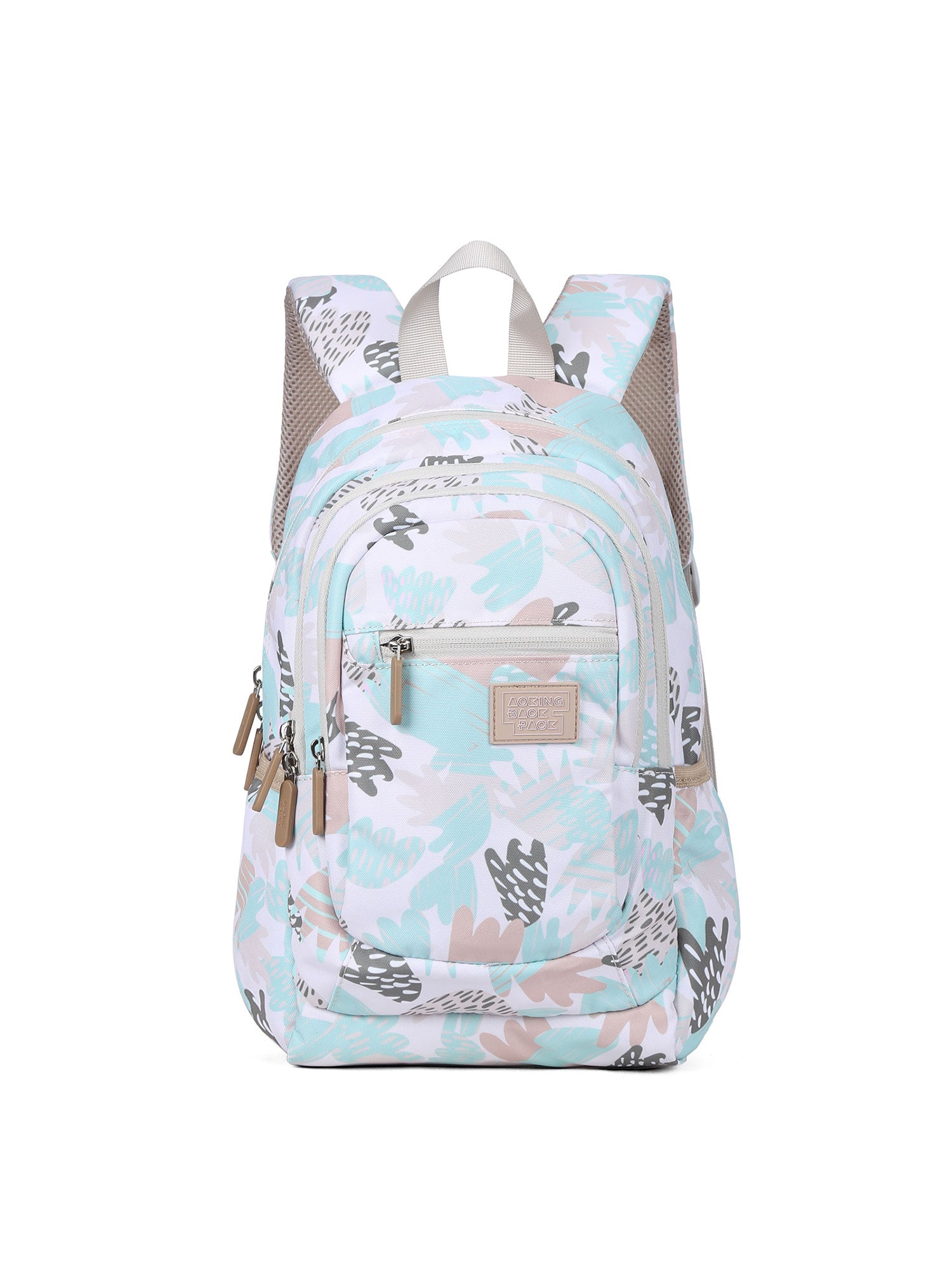 Zaino unisex Lunaria Elite Casual XN3626-6-MINT GREEN LEAF Aoking