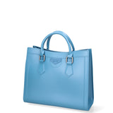 Borsa a mano da donna 100% Pvc FLAT-WOOD-M 24-SUGAR BLUE - BRUSH CDF Marc Ellis