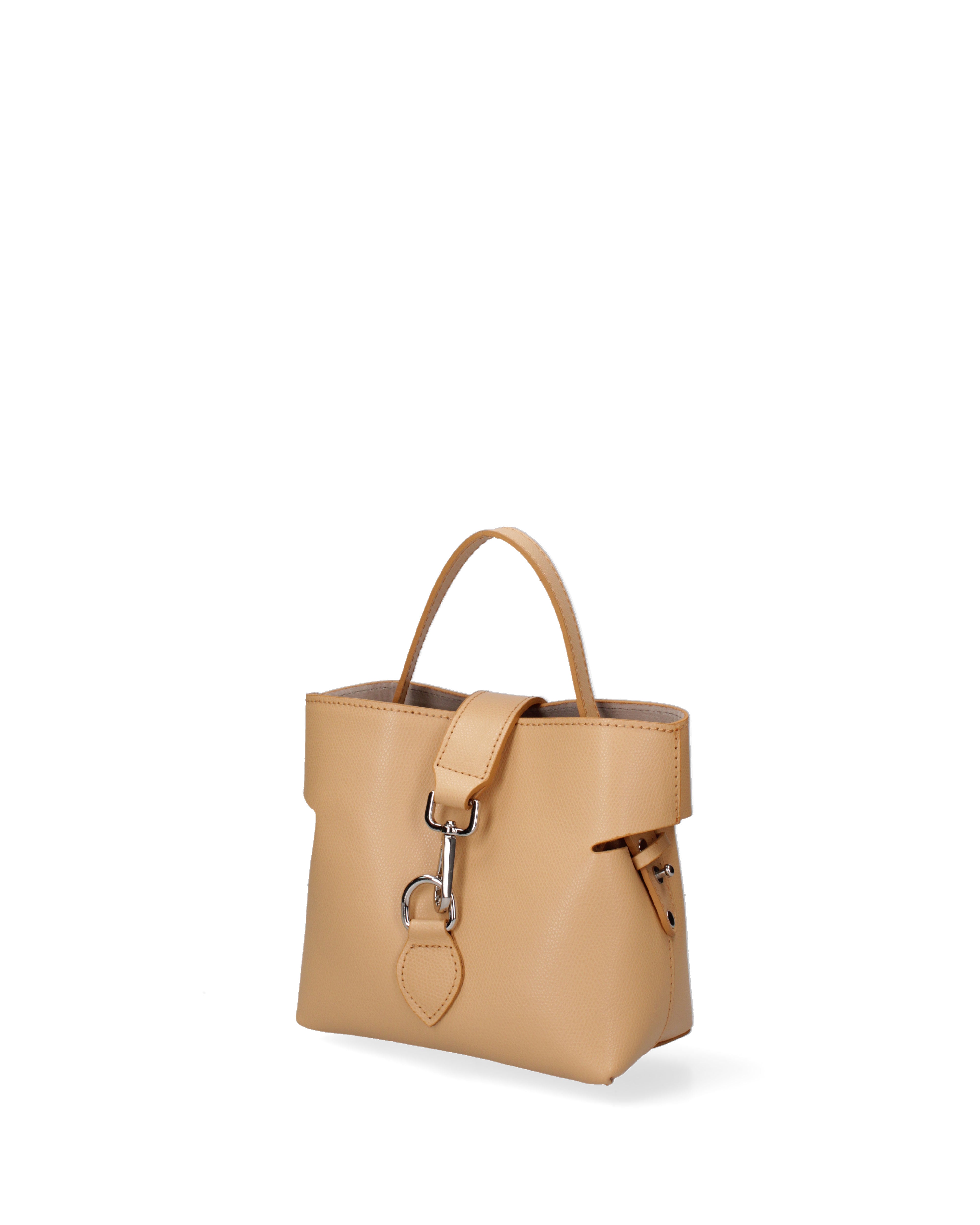 Modena Borsa a mano da donna Vera pelle 07380-PL81 SABBIA Gave Lux