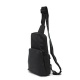 Borsa a tracolla uomo Nylon & Ecopelle MO-23CO-BLACK Momo Design