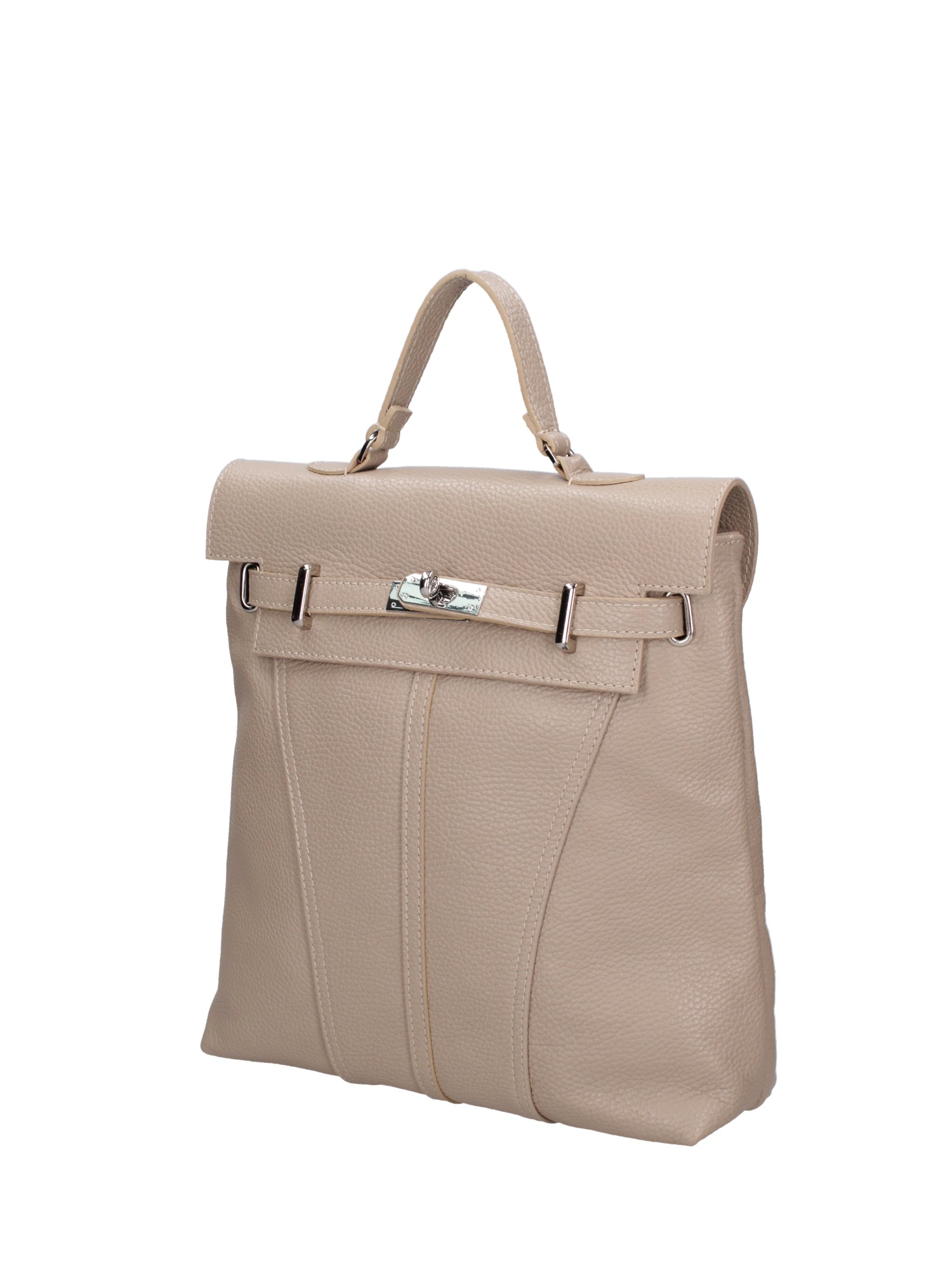 Borsa a mano da donna Vera pelle 07248-D05 CAPPUCCINO Roberta Rossi