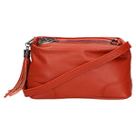 Lidia Borsa a mano da donna Vera pelle 06513-MATTONE Gave Lux