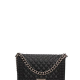 Borsa a mano donna 100% gomma FLAT PENKA M-BLACK-BRUSH CDF Marc Ellis