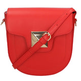 Calista Borsa a tracolla da donna Vera pelle 06014-L214 ROSSO Gave Lux