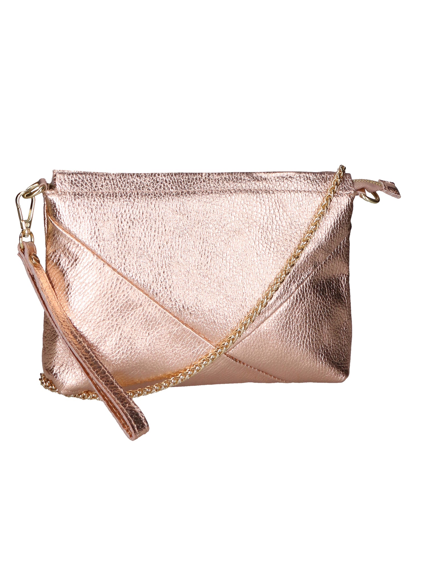 Giorgia Pochette da donna Vera pelle 05927-DL6 ORO ROSA Gave Lux