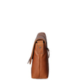 Borsa a tracolla da uomo Vera pelle HILB-3094-CUOIO Hill Burry