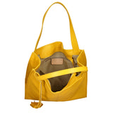 Seraphina Ultra Borsa a spalla da donna Vera pelle 3311-D04 GIALLO YELLOW Gave Lux
