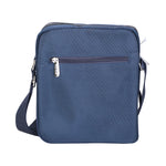 Borsa a tracolla uomo Pelle PU e nylon PCL3071-BLU Northampton Polo Club