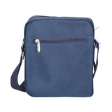 Borsa a tracolla uomo Pelle PU e nylon PCL3071-BLU Northampton Polo Club