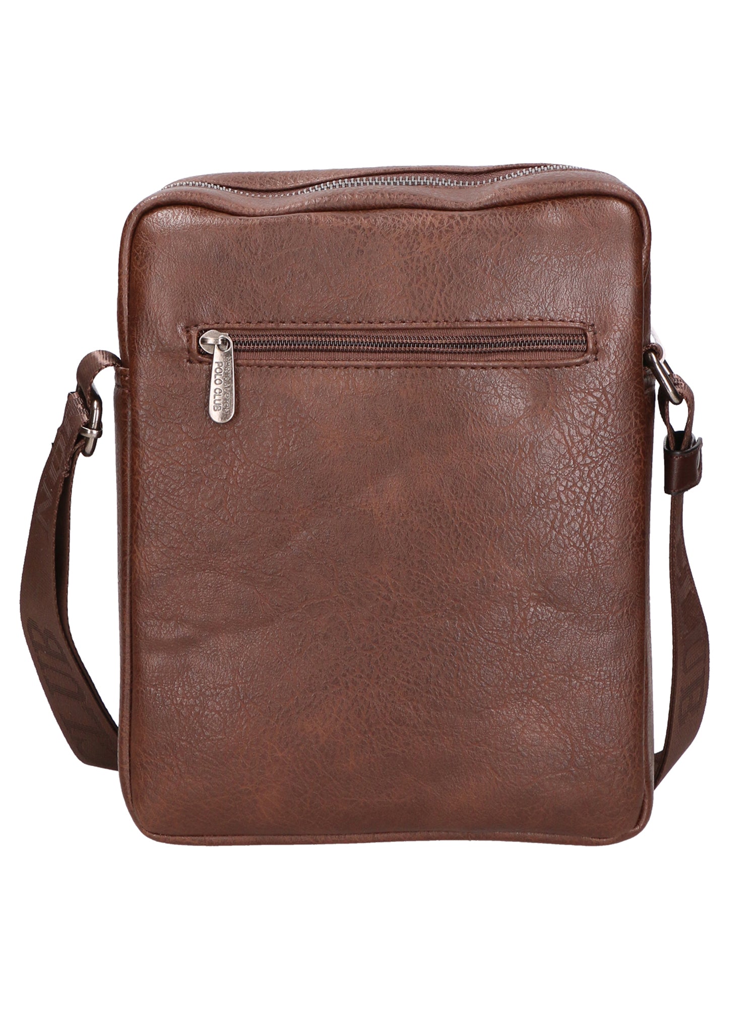 Borsa a tracolla uomo 100% pelle PU PCL3003-COFFEE Northampton Polo Club