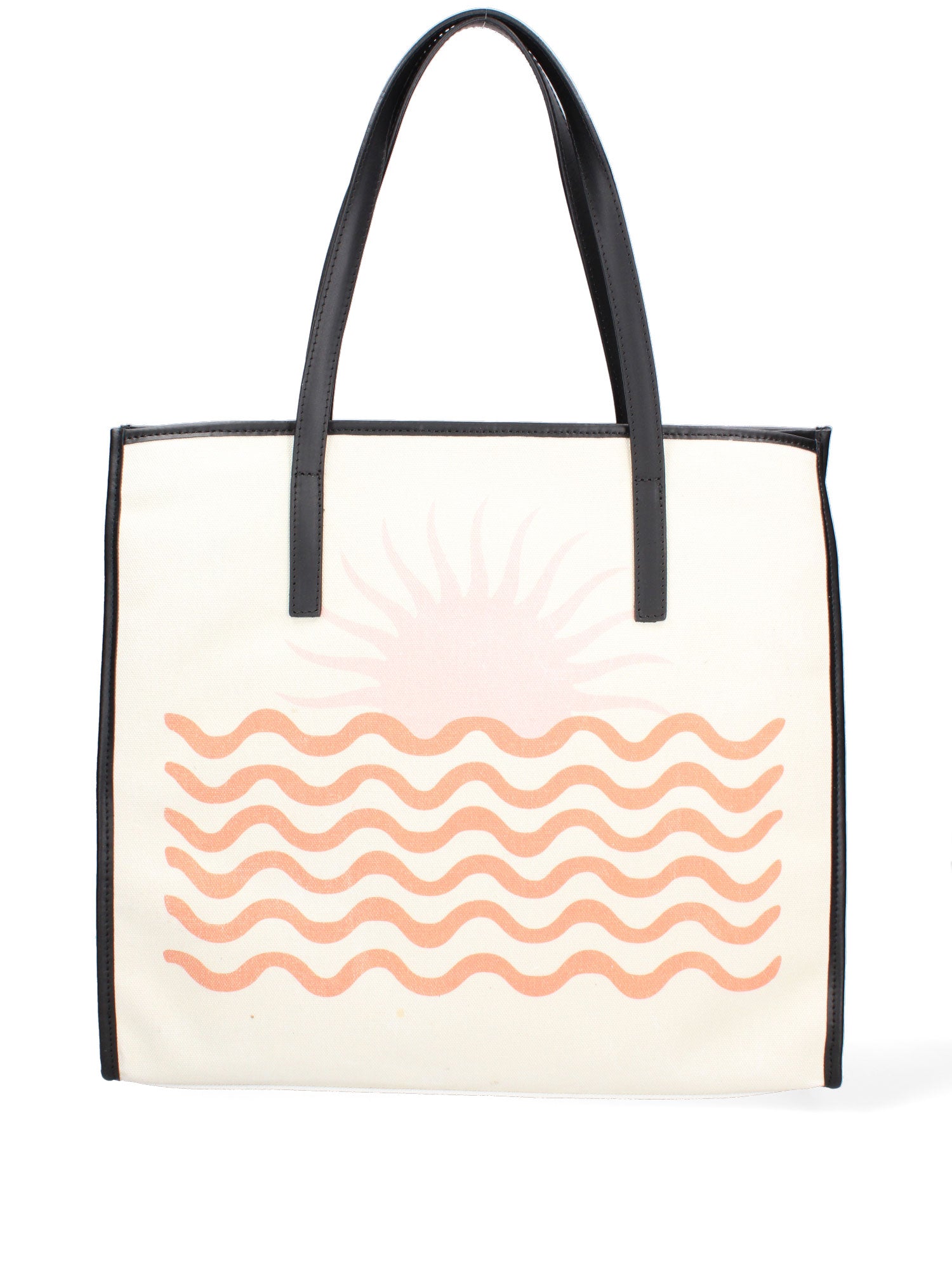 Favignana Borsa a spalla donna Tela e Vera Pelle 5370-12-NERO Gave Lux