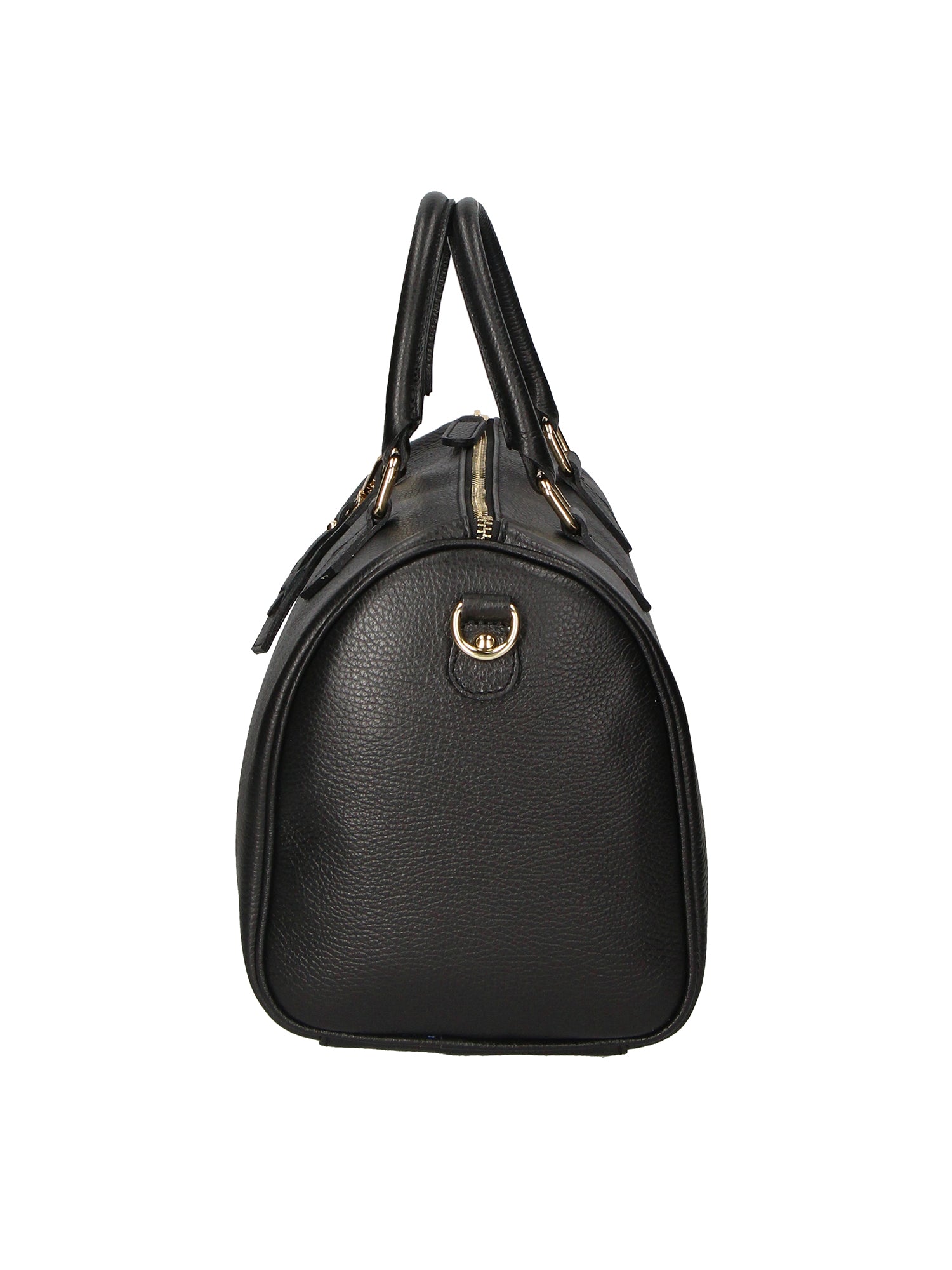 Aralia Borsa a bauletto da donna 100% pelle 5176-D28 NERO BLACK Gave Lux