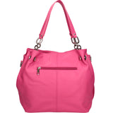 Ereba Borsa a mano da donna Made in Italy 100% pelle 3305-S02 FUXIA Gave Lux