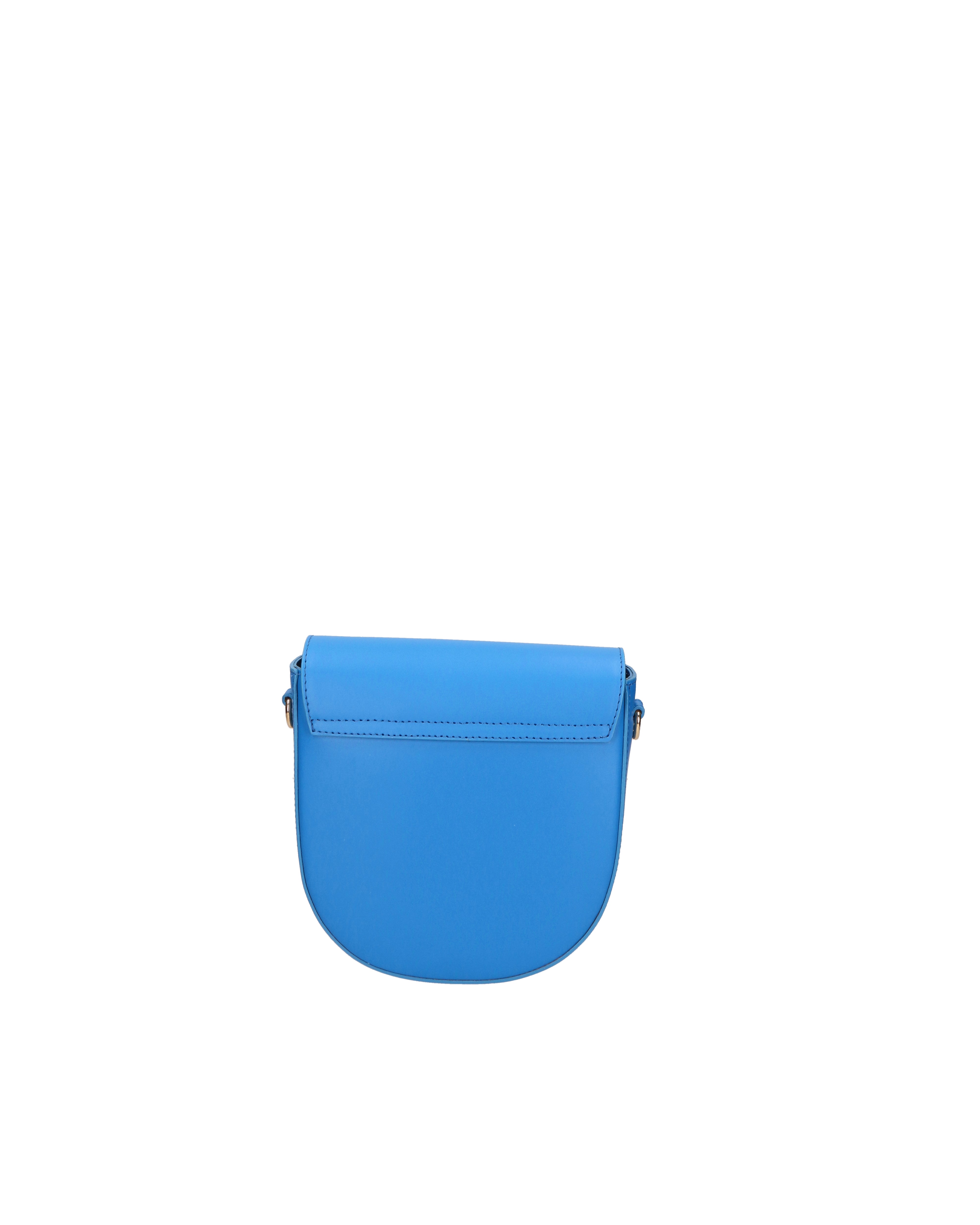 Calista Borsa a tracolla da donna Vera pelle 06014-L222 BLU ASTER Gave Lux