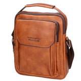 Borsa a tracolla uomo 100% PU Leather PCL3051-BROWN Northampton Polo Club