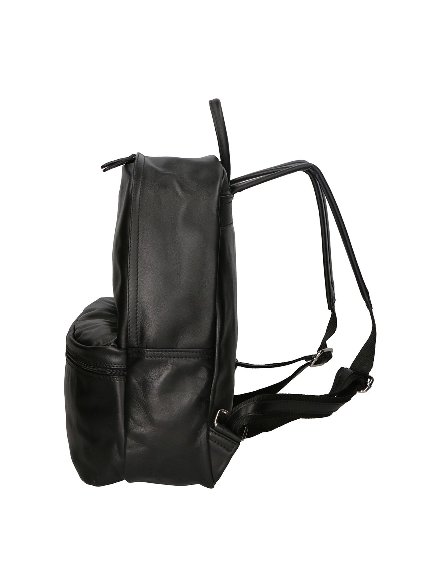 Cloe Zaino da donna in vera pelle Artigianale 6161-NERO BLACK Gave Lux