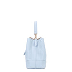 Borsa a mano da donna 100% pelle vegana PU 741-1PT-SKY BLUE Diana&co