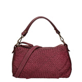 Novella Borsa a spalla da donna Vera pelle 7800-BORDO Gave Lux