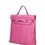 Borsa a mano da donna Vera pelle 07248-FUXIA CHIARO Roberta Rossi