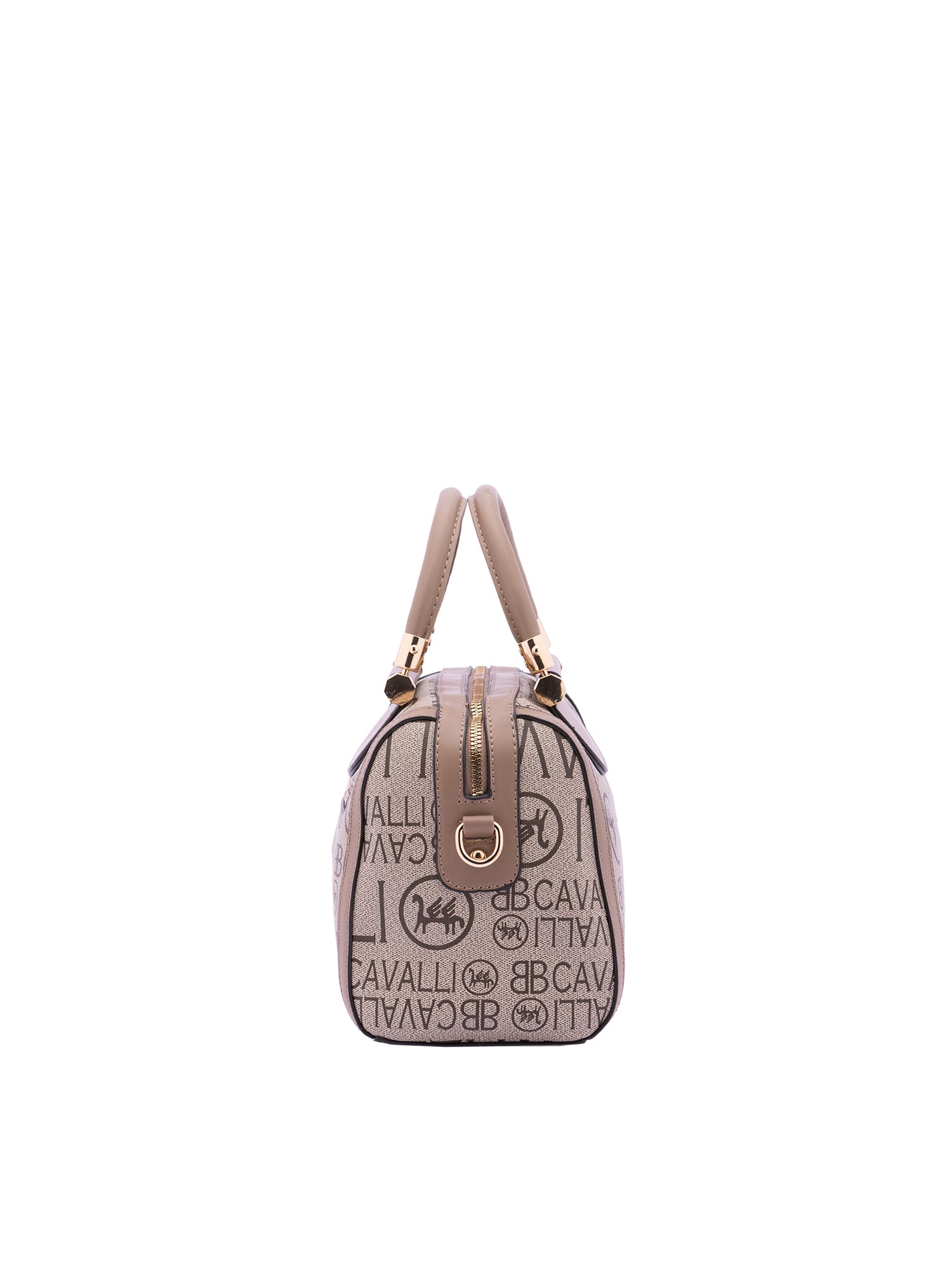 Borsa a bauletto da donna Ecopelle BC1371-KHAKI B Cavalli
